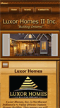 Mobile Screenshot of luxorhomes.net